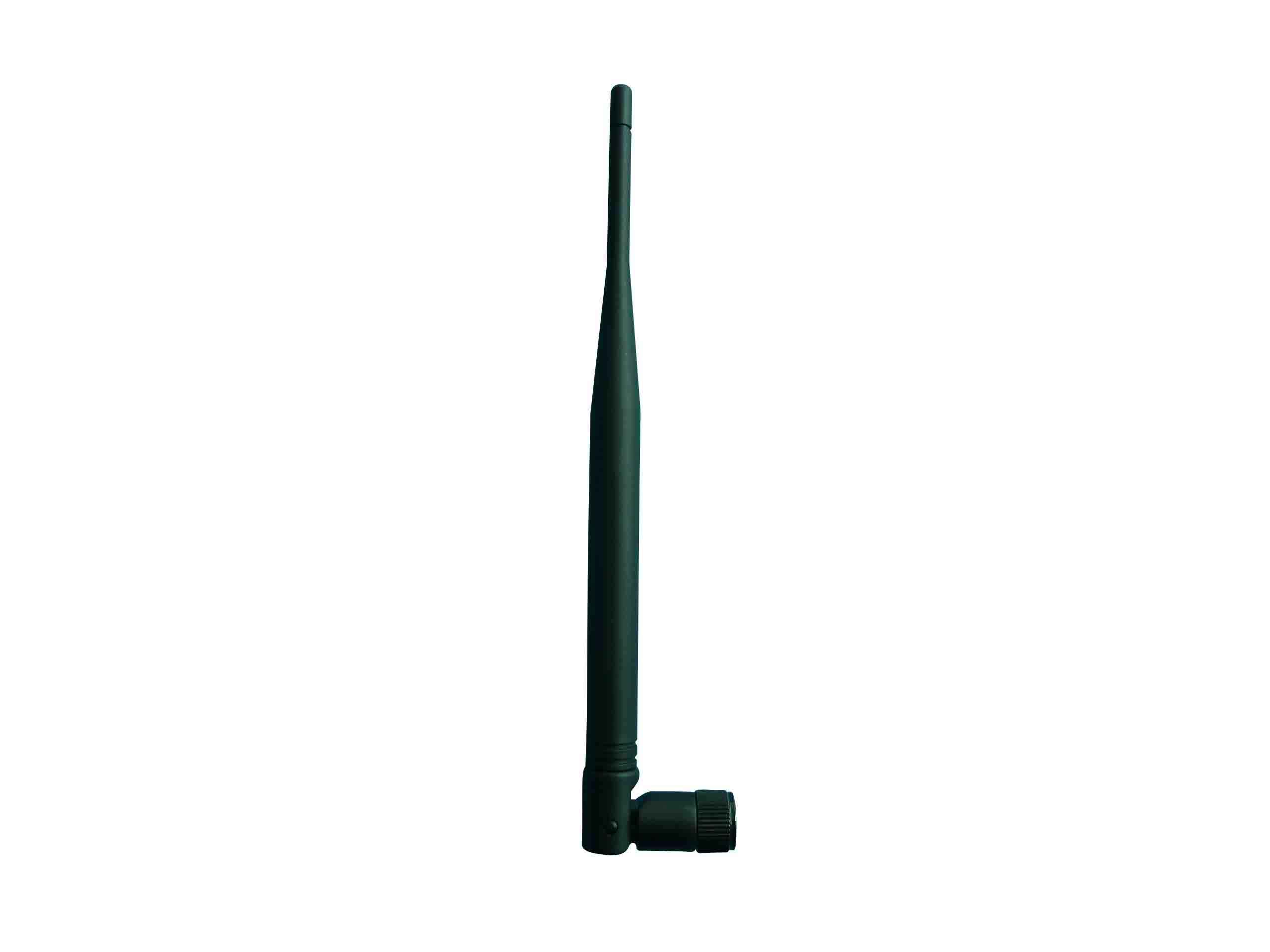 2.4 GHZ Outdoor Rubber Duck Antennas / Wireless AP Antenna 3 dBi Gain Waterproof