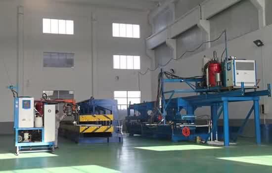 Steel & Aluminium Pu Foam Roller Shutter Door Machine 345 MPa