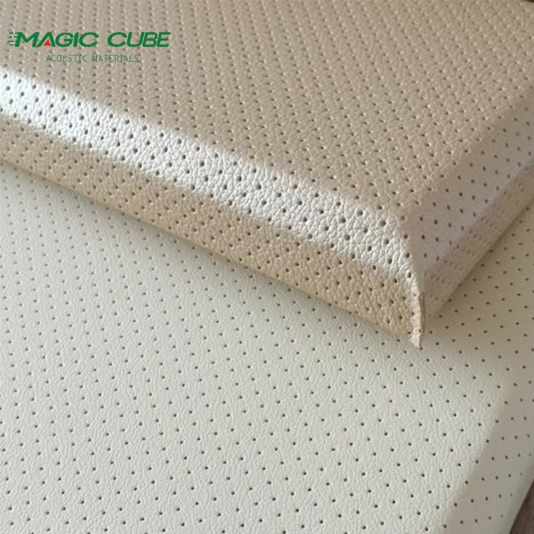 Bevel Edge Fabric Acoustic Wall Panel MDF Frame 600mm For Home Theater