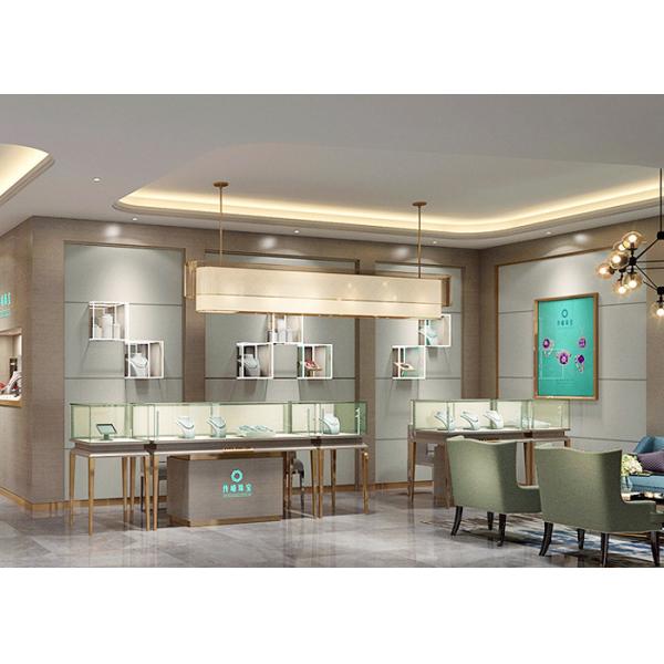 Элегантный экспонат из нержавеющей стали ювелирные изделия 1325X550X950MM