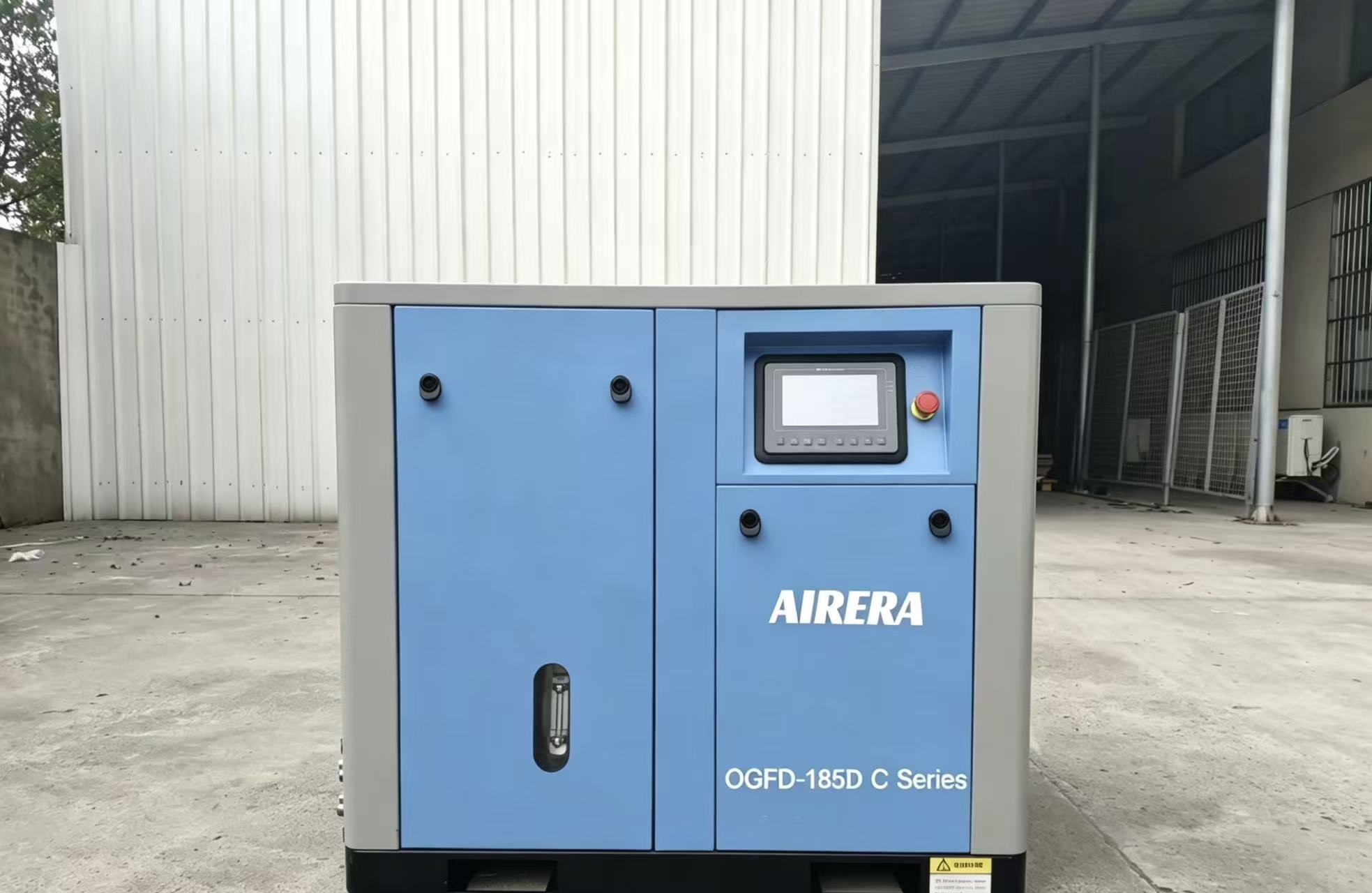 185KW Direct-driven Water Cooling Oil-free Rotary Screw Compressor