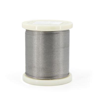Abrasion Resistant Stainless Steel Wire Ropes  1×19 0.45mm-1mm 304 For Outdoor Architectural Use