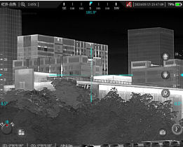 FW-XF6C Refrigeration Multifunctional Observation Instrument with 1920x1080 OLED Display 3000m-10000m Detection Distance and ±2 m Accuracy Infrared Thermal Imaging Monocular