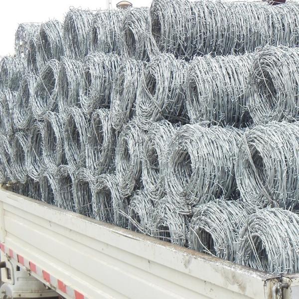 Galvanized Security Fencing Barbed Wire for Agricultural and Industrial 1.6mm Wire Diameter Barbed Point 4 Long-Lasting