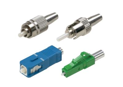 Dos conectores cerâmicos SingleMode da fibra ótica do SC LC baixa reflexão