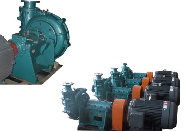 Electric Fuel  Slurry Pump , Mining Slurry Pump Singe Stage Motor Power