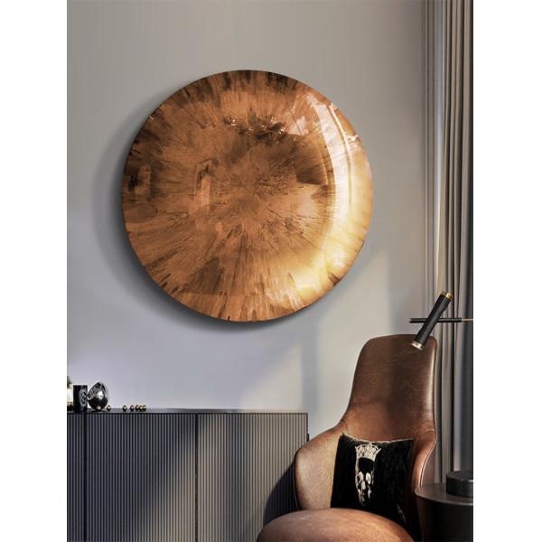 304 316 SS Stereoscopic 3D Convex Circular Statue Hanging Decorative Painting