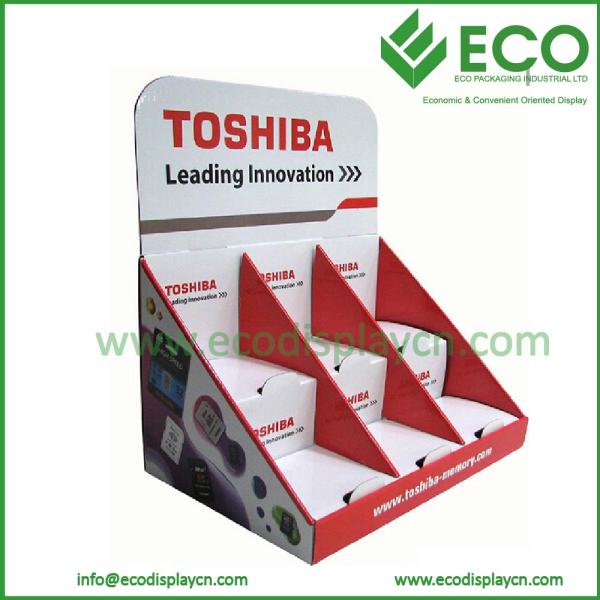 Retail Custom Printed POP Advertising Cardboard Display, Counter Display