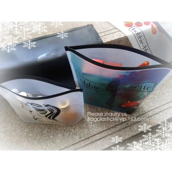Makeup Bag Organizer Pouches Small PVC Transparent Waterproof Makeup Bag Cosmetic Organizer Bag with Zipper