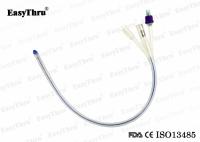 Catéthère en silicone lisse médical Foley Fr12 Fr14 Fr16 à trois voies