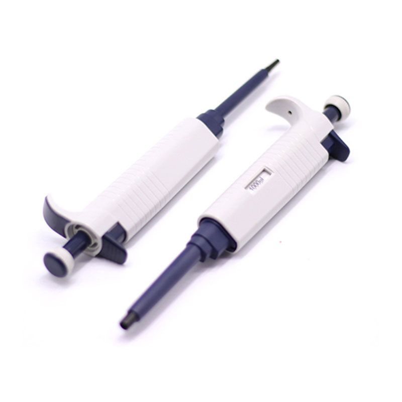 Adjustable Variable Volume Micro Pipette New Manual Single Channel Laboratory Micropipette Plastic Glass for Medical Use