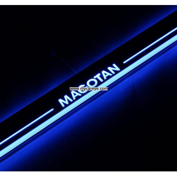 LED door scuff plate lights for Volkswagen VW Magotan door sill plate light sale