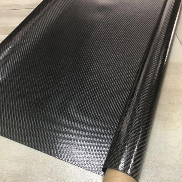 TPU 3K Carbon Fiber Fabric Shoes Belts Wallets Bags Hats Accesories Material