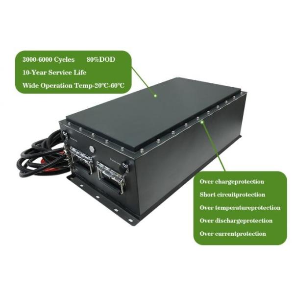 Настраиваемый литийный аккумулятор для погрузчика 24V 48V 60V 72V 80V Lifepo4 высокий ток