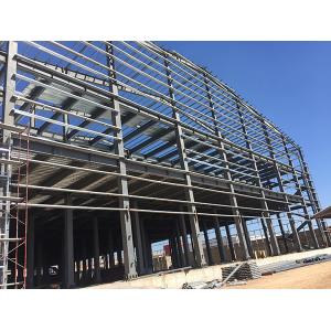 Q355B Steel Structure Factory , Light Steel Frame Building Painted Galvanized