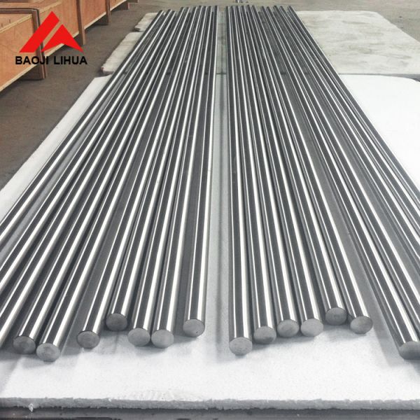 Customized Solid Titanium Rod Gr1 Gr5 Gr7 Good Thermal Conductivity Low Density