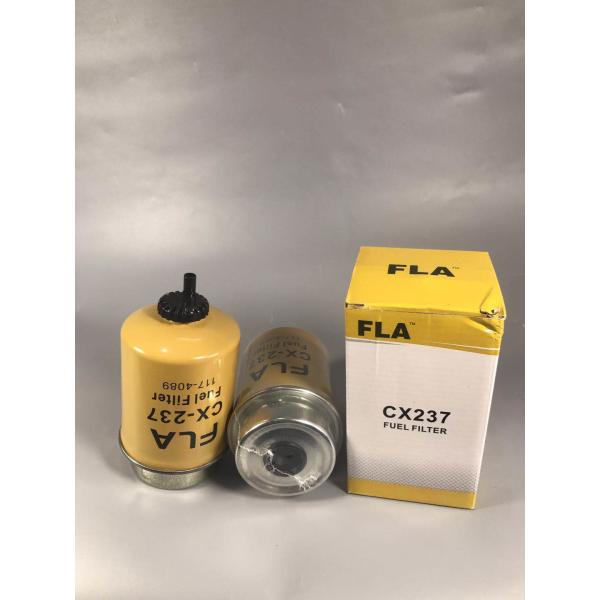 Hydraulic Liquid  Excavator Fuel Filter 0.01μ~1000μ Filtration Rating Relieble