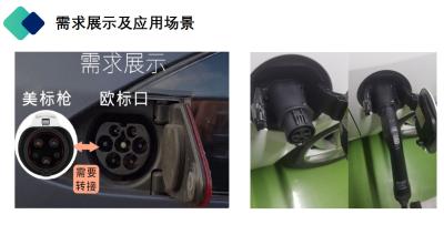 Type2 Female Plug To Type 1 Socket Charging Adapters Type 1 To Type 2 Converter