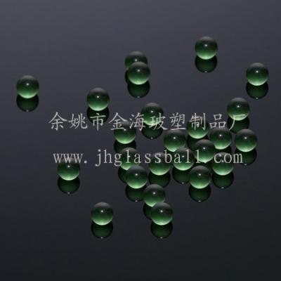 Transparent Green Glassball With G100 Prime Soda Lime Glass Balls Customization