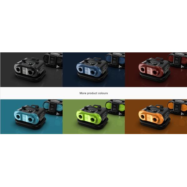 Portable Double Cylinder Air Compressor 12V DC AC Electric Pump for SUV Beds SUP YANTU A10