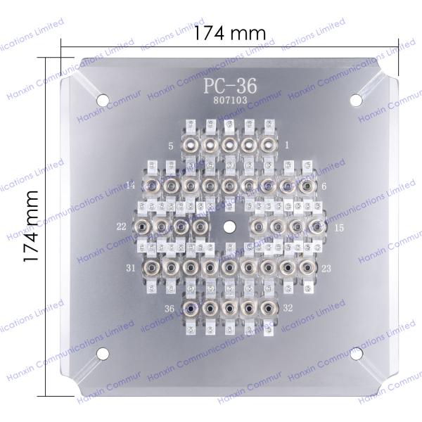 German Steel Connector Fiber Optic Polishing Plate For Seihoh Giken Machine