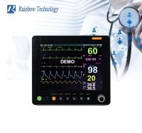 Mão de 15 Digitas do monitor paciente do parâmetro de TFT LCD Vital Signs ICU da cor da polegada a multi levou