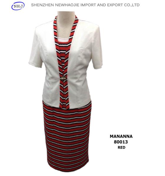 Factory fashion woman suit,high quality lady suit dress