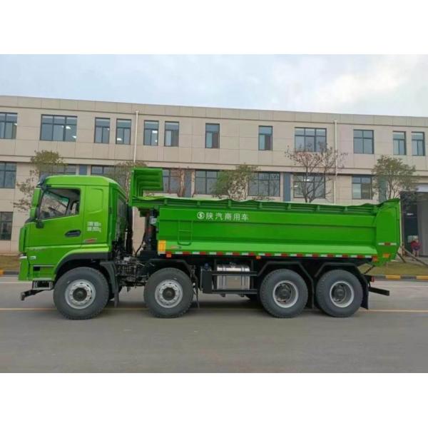 375 л.с. тяжелый грузовик SHACMAN H3000 8x4 EuroV грузовик зеленый