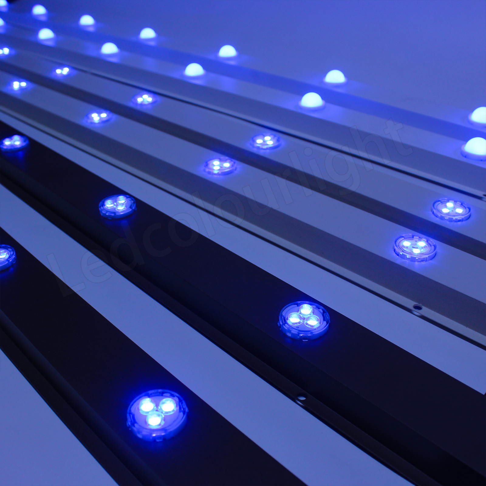 UCS2904 RGBW Control IP67 Waterproof 30mm Pixel Light 12V 24V Permanent Christmas Track Lights