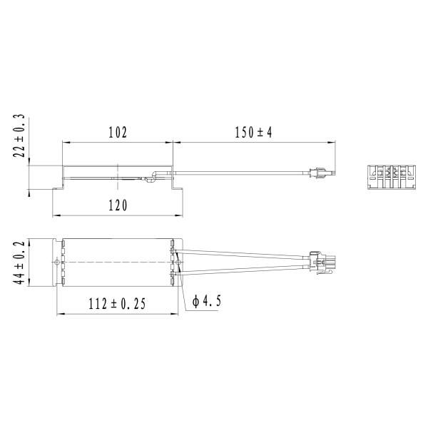 RXL-A 30W Braking Power Resistor