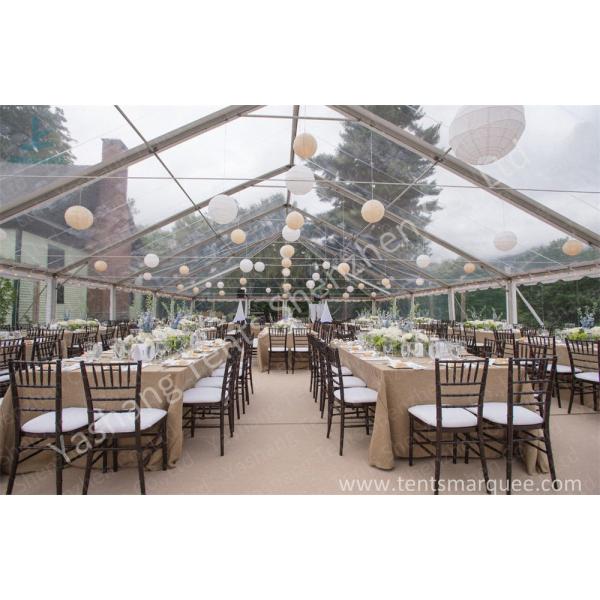 White Fabric Cover Hard Aluminum Garden Party Marquees with Enterance Walkway