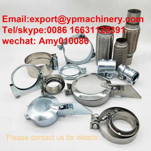 Пятно нержавеющей стали струбцины загиба высасывающей системы в сварило 4 дюйма