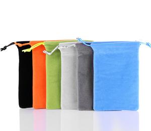 velvet pouch, velvet bag, christmas gift bag