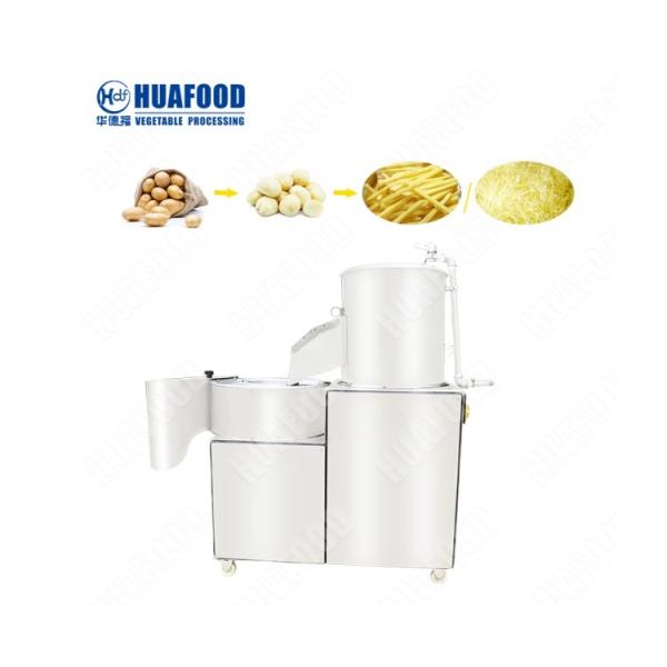 Equipment Machine Potato Peeling And Slicing