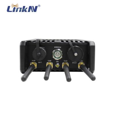 IP66 Waterproof 5G Manpack Radio SIM Free HDMI & LAN Input Battery Powered DC-12V