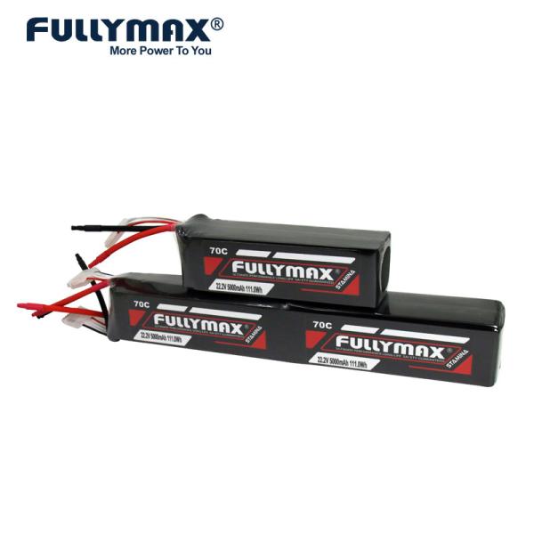 Bloco da bateria do avião da bateria 12v 5000mah 44.4V Li Polymer RC do VIGOR 70C 12S Lipo