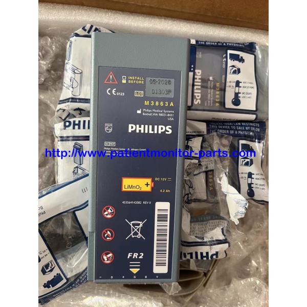 Original Medical Equipment Batteries FOR M3863A DC 12V 4.2Ah For PHILIP FR2 AED