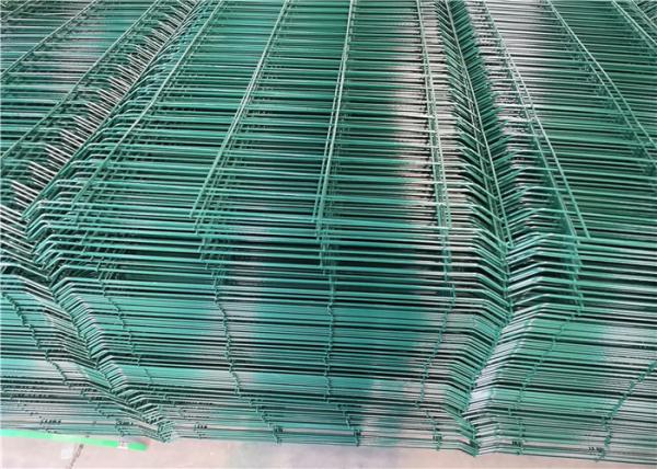50x150mm Aperture 3x3 Welded Wire Panels Power Coated 3d Curved 6 Gauge