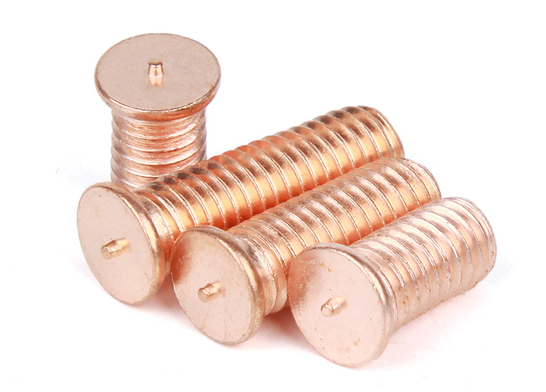 Flanged Stud Welding Pins With Thread, Capacitor Discharge Weld Screw M3-M12