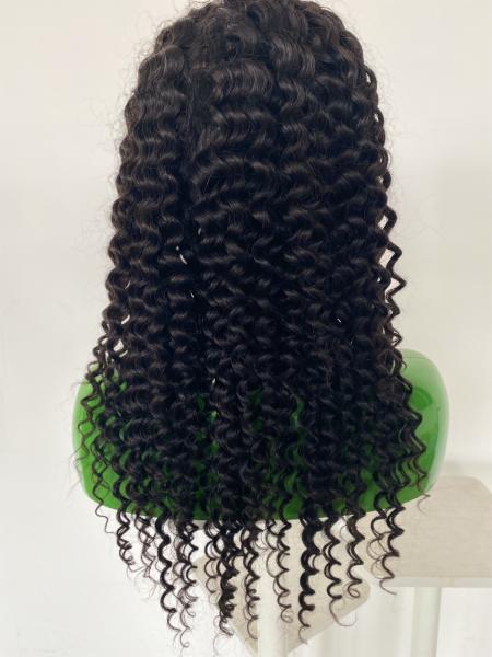 100% Remy Human Hair 5x5 Deep Wave Human Hair Lace Front Wigs for Black Women