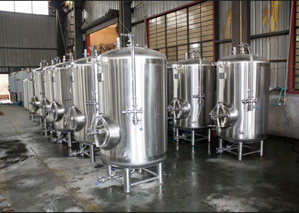 40BBL Bright Beer Tank SS316 Fabrication 50mm PU Insulation For Beer Maturation