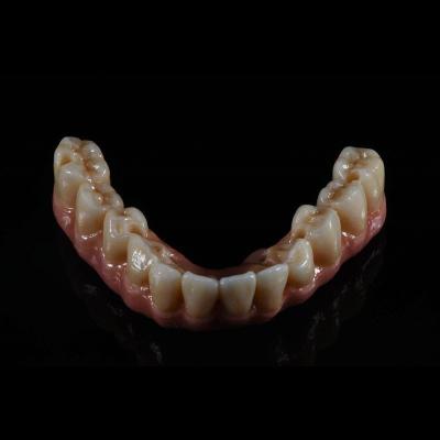Fixed Restorations Full Arch Zirconia Implant Bridge Denture Teeth