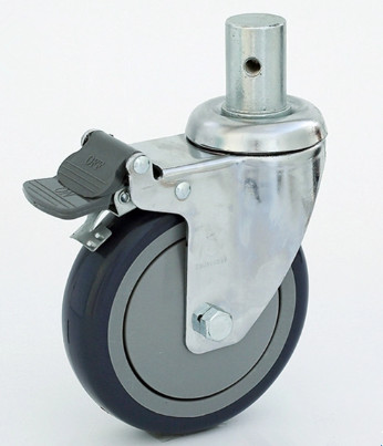 medical wheel locking casters stem casters wooden floors