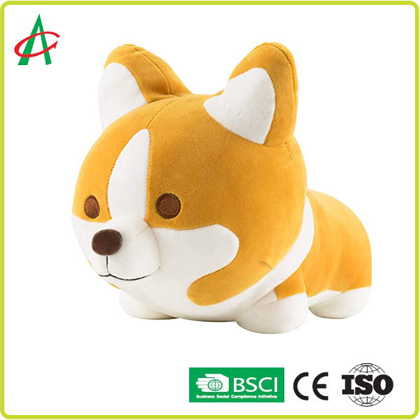 ODM Shiba Inu заполнил игрушку, милую подушку плюша Corgi EN71-1-2-3
