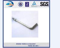 High Hardness Oxide Black Oval Head Steel Railway Bolt With ANSI ASME