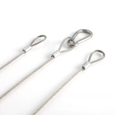 Câble d'avion galvanisé 7x7 1,5 mm en acier à haute teneur en carbone