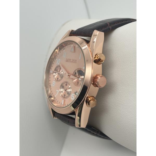 OEM Stock Высококачественные водонепроницаемые часы с нержавеющей сталью Лучший бренд роскошный спортивный хронограф кварцевые часы