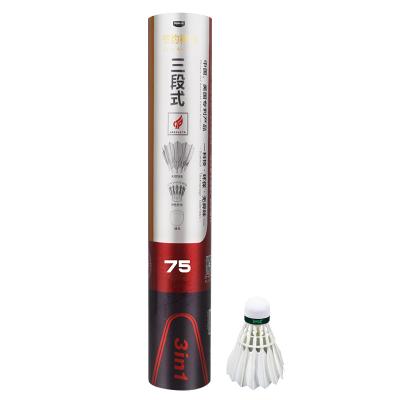 3in1 Super Class A Badminton Tournament Shuttlecock Duck Feather