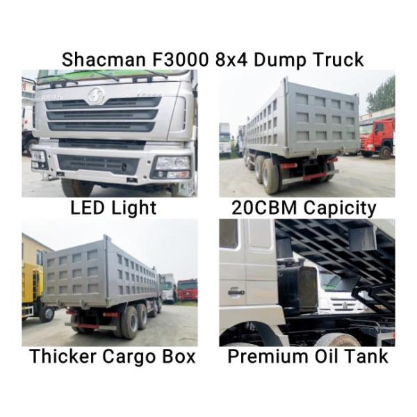 TITAN Shacman Truck F3000 | F3000 Shacman 8x4 Dump Truck