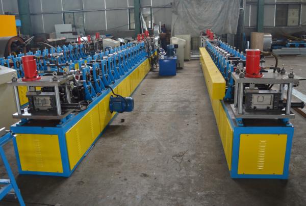 Metal C Stud and U track for Drywall Partition Profiles Machine Controlled by PLC